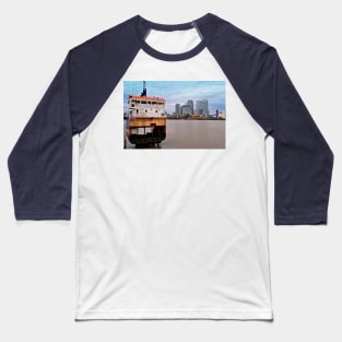 Canary Wharf London Docklands England UK Baseball T-Shirt